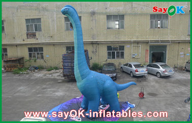 Balões de publicidade infláveis Dinossauro Personagens de desenhos animados infláveis Tecido de Oxford para publicidade