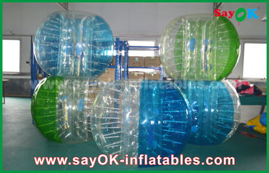 Jogos infláveis TPU da praia/esporte do PVC jogos infláveis feitos sob encomenda, bolhas ROHS do futebol da bolha