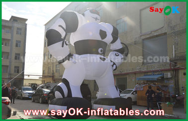 Anunciando personagens de banda desenhada infláveis, traje inflável do robô