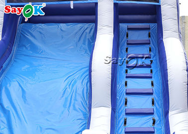 Deslizamento de piscina inflável 7x4x5mH Outdoor Kid Deslizamento de água inflável de escalada para entretenimento