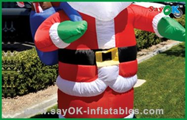 Pano inflável de Papai Noel Oxford das decorações do feriado do Natal feito sob encomenda