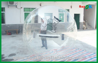 Brinquedos infláveis transparentes da água da bola de flutuação, caminhada na bolha da água