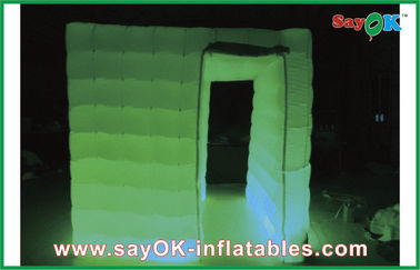 Produtos infláveis feitos sob encomenda da cabine inflável profissional da foto da categoria comercial das cores do estúdio 12 da foto